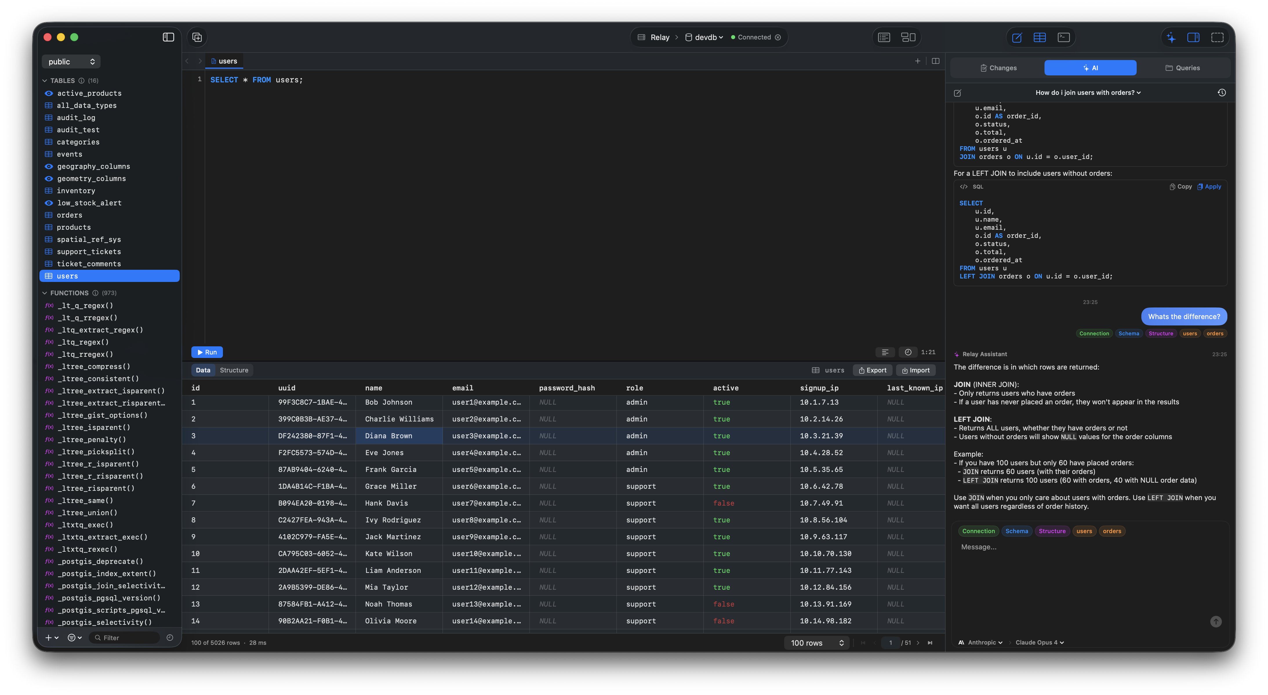 Relay — light mode